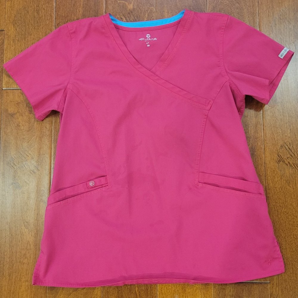 BUNDLE WOMENS SCRUB TOPS-6 TOPS FOR 1 PRICE-BUNDLE 6 SCRUB TOPS-1 PRICE-DEAL!!! - Picture 4 of 16